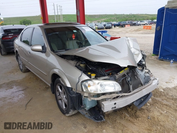 2000 Nissan Maxima GXE z VIN JN1CA31D8YT744603, wystawiony jako IAAI lot #42435490 z przebiegiem Nie podano mil oraz . Historia ofert i sprzedaży dostępna na DreamBid. Obrazek 1.