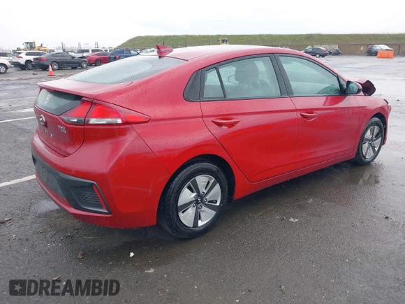 2022 Hyundai Ioniq Blue with VIN KMHC65LC7NU267999, listed as a IAAI auction lot 41583148 with 75,902 mi miles and . Bid and sale history available at DreamBid. Image 4.