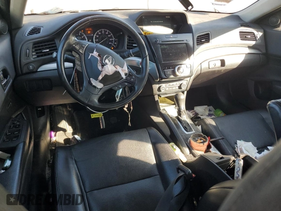 2016 Acura ILX w/Premium Pkg with VIN 19UDE2F74GA011379, listed as a Copart auction lot 48243345 with 121,476 mi miles and Salvage Title. Bid and sale history available at carsss.com. Image 8.