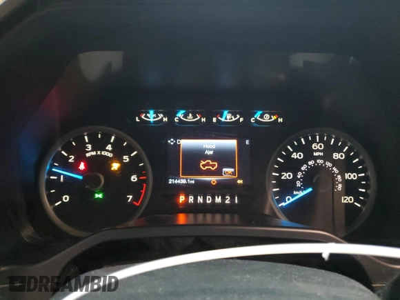 2015 Ford F-150 XLT with VIN 1FTFX1EF0FKE85861, listed as a Copart auction lot 47588225 with 214,439 mi miles and Clean Title. Bid and sale history available at carsss.com. Image 9.