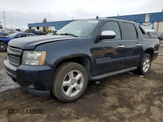 2008 Chevrolet Avalanche LT w/3LT with VIN 3GNFK12388G157792, listed as a Copart auction lot 42905525 with 336,462 mi miles and Clean Title. Bid and sale history available at carsss.com. Image 1.