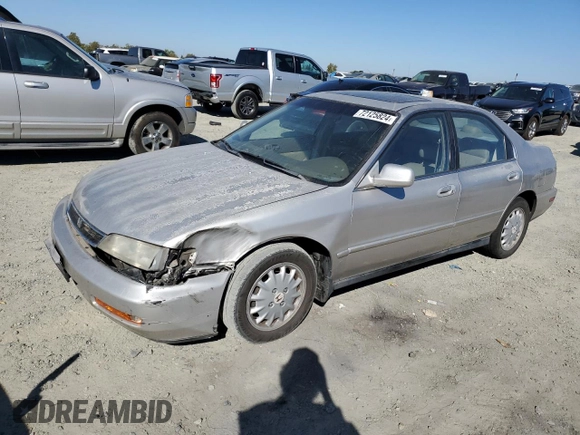 1997 Honda Accord EX with VIN 1HGCD5667VA025961, listed as a Copart auction lot 72125824 with 242,047 mi miles and Salvage Title. Bid and sale history available at carsss.com. Image 1.