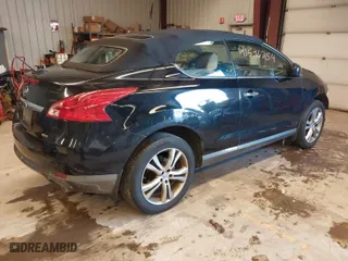 2011 Nissan Murano CrossCabriolet with VIN JN8AZ1FY5BW000268, listed as a IAAI auction lot 41596254 with 156,431 mi miles. Bid and sale history available at carsss.com. Image 4.