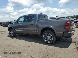 2020 Ram 1500 Limited with VIN 1C6SRFHT3LN194120, listed as a Copart auction lot 63048375 with 65,137 mi miles and Salvage title. Bid and sale history available at DreamBid. Image 2.
