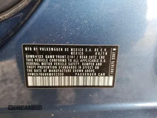 2019 Volkswagen Jetta S with VIN 3VWC57BU8KM032330, listed as a Copart auction lot 55018625 with 99,915 mi miles and Salvage title. Bid and sale history available at DreamBid. Image 12.