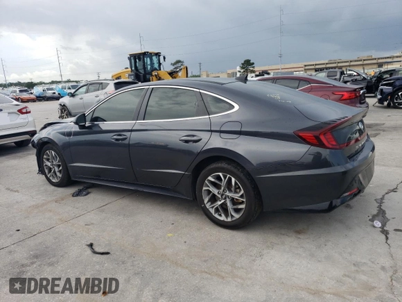 2020 Hyundai Sonata SEL z VIN 5NPEF4JA9LH031676, wystawiony jako Copart lot #53387655 z przebiegiem 61 796 mil mil oraz Szkoda całkowita • Salvage title. Historia ofert i sprzedaży dostępna na DreamBid. Obrazek 2.