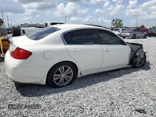 2013 Infiniti G37 Sedan Journey with VIN JN1CV6AP1DM714346, listed as a Copart auction lot 51689945 with 117,667 mi miles and Salvage Title. Bid and sale history available at carsss.com. Image 3.