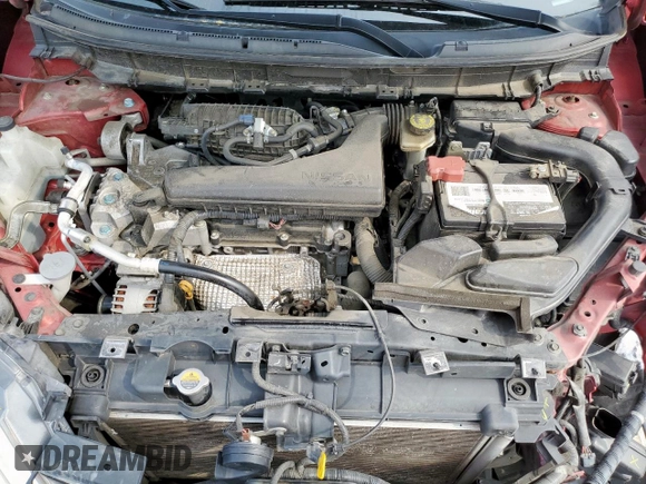 2017 Nissan Rogue SV z VIN JN8AT2MT4HW408073, wystawiony jako Copart lot #57068815 z przebiegiem 150 179 mil mil oraz Szkoda całkowita • Salvage title. Historia ofert i sprzedaży dostępna na DreamBid. Obrazek 12.