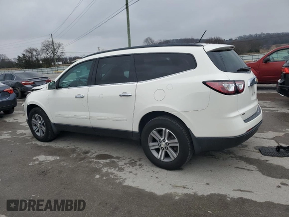2015 Chevrolet Traverse LT with VIN 1GNKVHKDXFJ226050, listed as a Copart auction lot 87545385 with 129,120 mi miles and Salvage title. Bid and sale history available at DreamBid. Image 2.