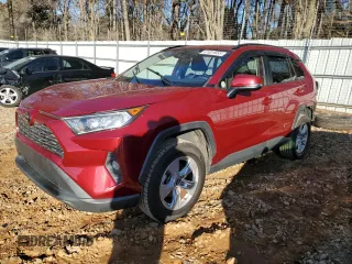 2019 Toyota RAV4 XLE with VIN JTMW1RFV7KD505401, listed as a Copart auction lot 41631655 with 79,420 mi miles and Salvage Title. Bid and sale history available at carsss.com. Image 1.