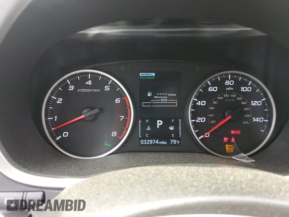 2023 Mitsubishi Eclipse Cross SE with VIN JA4ATWAA3PZ032950, listed as a Copart auction lot 54205275 with 32,974 mi miles and Salvage title. Bid and sale history available at DreamBid. Image 9.