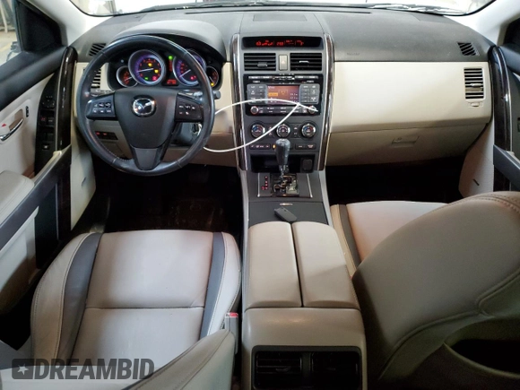 2012 Mazda CX-9 Grand Touring with VIN JM3TB3DA3C0344719, listed as a Copart auction lot 49253825 with 177,564 mi miles and Salvage Title. Bid and sale history available at carsss.com. Image 8.