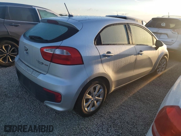 2016 Kia Rio LX with VIN KNADM5A35G6621492, listed as a Copart auction lot 74550634 with Not Provided miles and Non Repairable. Bid and sale history available at DreamBid. Image 3.