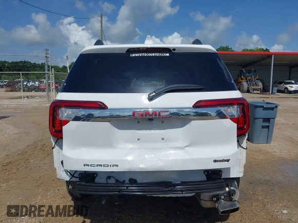 2021 GMC Acadia SLT with VIN 1GKKNMLS7MZ105137, listed as a IAAI auction lot 42526856 with 16,290 mi miles and . Bid and sale history available at DreamBid. Image 17.