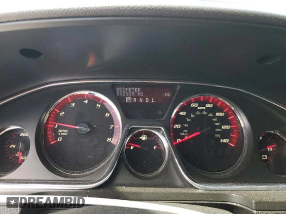 2016 GMC Acadia SLE with VIN 1GKKRNEDXGJ154831, listed as a Copart auction lot 57627725 with 122,915 mi miles and Salvage title. Bid and sale history available at DreamBid. Image 9.