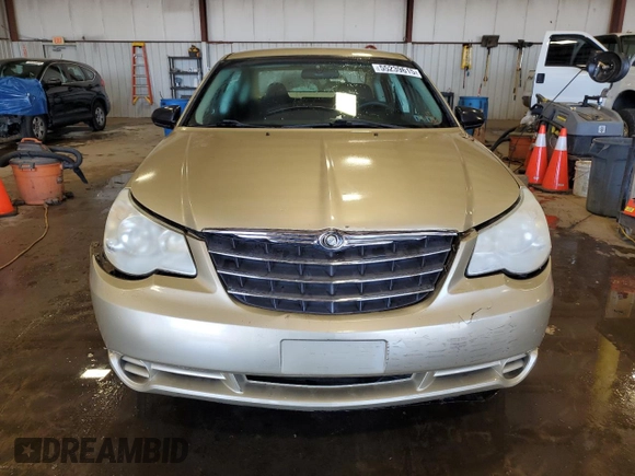 2010 Chrysler Sebring Touring with VIN 1C3CC4FB2AN183821, listed as a Copart auction lot 55239615 with 26,094 mi miles and Salvage Title. Bid and sale history available at DreamBid. Image 5.