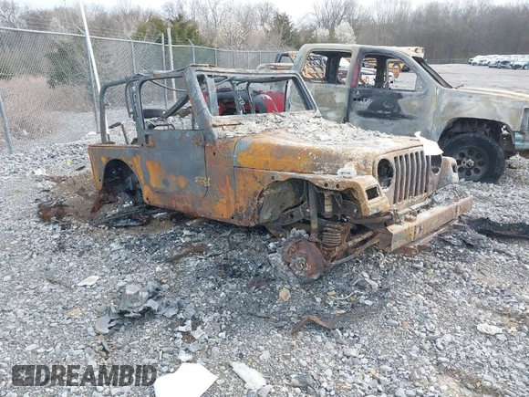 2003 Jeep Wrangler Sport with VIN 1J4FA49S93P332687, listed as a IAAI auction lot 41784329 with 1 mi miles. Bid and sale history available at carsss.com. Image 1.