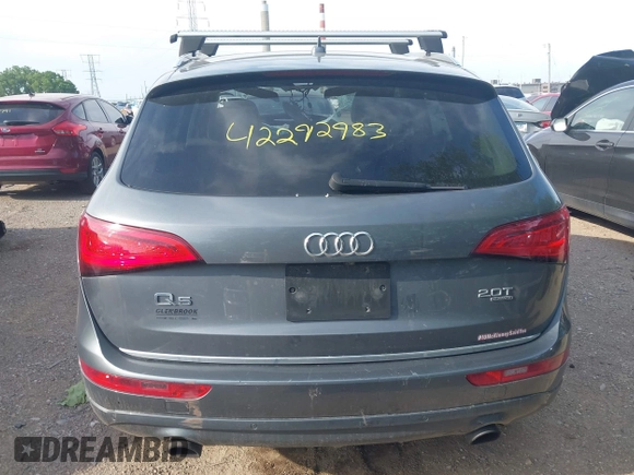 2015 Audi Q5 Premium Plus with VIN WA1LFAFP1FA024570, listed as a IAAI auction lot 42292983 with 182,114 mi miles and . Bid and sale history available at DreamBid. Image 16.
