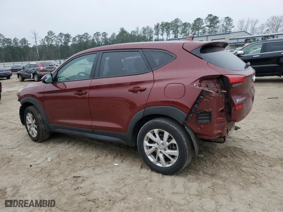 2020 Hyundai Tucson SE with VIN KM8J2CA44LU105277, listed as a Copart auction lot 44727415 with 76,966 mi miles and Salvage Title. Bid and sale history available at carsss.com. Image 2.