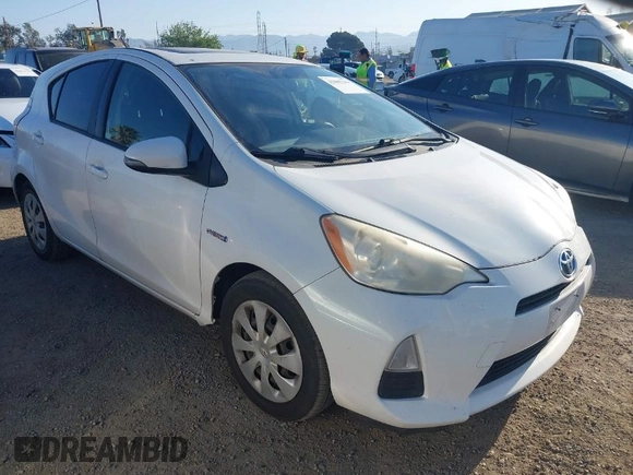 2012 Toyota Prius One z VIN JTDKDTB36C1003456, wystawiony jako IAAI lot #42002168 z przebiegiem 234 406 mil mil oraz . Historia ofert i sprzedaży dostępna na DreamBid. Obrazek 1.