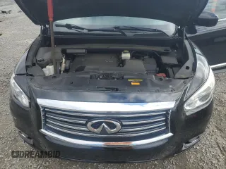 2015 Infiniti QX60 with VIN 5N1AL0MN4FC524689, listed as a Copart auction lot 80736604 with 126,945 mi miles and Salvage Title. Bid and sale history available at DreamBid. Image 14.