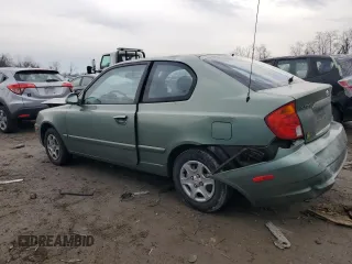 2003 Hyundai Accent GL with VIN KMHCG35C43U236043, listed as a Copart auction lot 87675835 with 76,232 mi miles and Salvage Title. Bid and sale history available at carsss.com. Image 2.