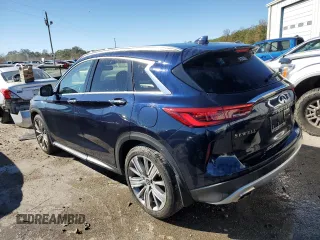 2021 Infiniti QX50 Essential с VIN 3PCAJ5CA2MF124748, выставлен на аукционе Copart как лот 81539814 с пробегом 34 565 миль миль и Списание • Salvage title. История ставок и продаж доступна на DreamBid. Изображение 2.