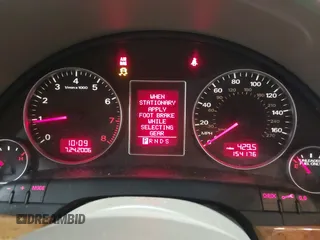 2007 Audi A4 3.2L с VIN WAUDH78E37A197864, выставлен на аукционе IAAI как лот 42278481 с пробегом 154 176 миль миль и . История ставок и продаж доступна на DreamBid. Изображение 7.