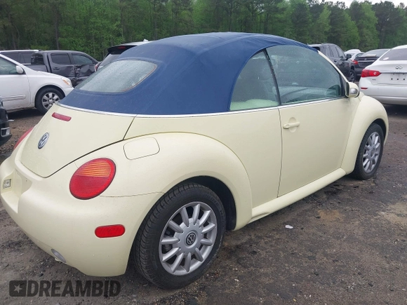 2005 Volkswagen Beetle GLS с VIN 3VWCM31Y55M312503, выставлен на аукционе IAAI как лот 41972195 с пробегом 59 671 миль миль и . История ставок и продаж доступна на DreamBid. Изображение 4.