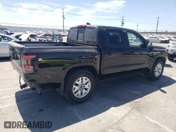 2022 Nissan Frontier SV with VIN 1N6ED1EJ0NN689899, listed as a Copart auction lot 66348834 with 31,982 mi miles and Salvage Title. Bid and sale history available at carsss.com. Image 3.