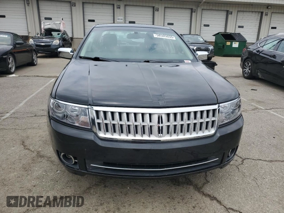 2009 Lincoln MKZ with VIN 3LNHM26T19R612043, listed as a Copart auction lot 58505655 with 103,161 mi miles and Salvage title. Bid and sale history available at DreamBid. Image 4.
