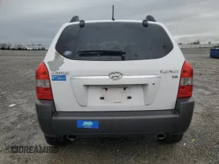 2007 Hyundai Tucson SE with VIN KM8JN12D37U524317, listed as a Copart auction lot 51601275 with 97,755 mi miles and Salvage Title. Bid and sale history available at carsss.com. Image 6.