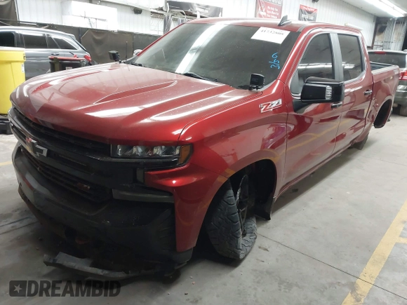 2021 Chevrolet Silverado 1500 LT Trail Boss with VIN 1GCPYFED8MZ167911, listed as a IAAI auction lot 41732808 with 34,903 mi miles and . Bid and sale history available at DreamBid. Image 18.