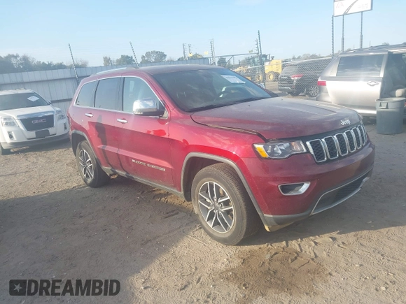 2022 Jeep Grand Cherokee Limited with VIN 1C4RJEBG8NC171774, listed as a IAAI auction lot 40479298 with 40,936 mi miles and . Bid and sale history available at DreamBid. Image 1.