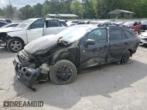 2022 Subaru Outback Wilderness with VIN 4S4BTGUD5N3233606, listed as a Copart auction lot 54491315 with 46,889 mi miles and Salvage title. Bid and sale history available at DreamBid. Image 1.