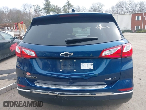 2019 Chevrolet Equinox LT with VIN 2GNAXUEV8K6279534, listed as a IAAI auction lot 41914423 with 52,631 mi miles and . Bid and sale history available at DreamBid. Image 16.