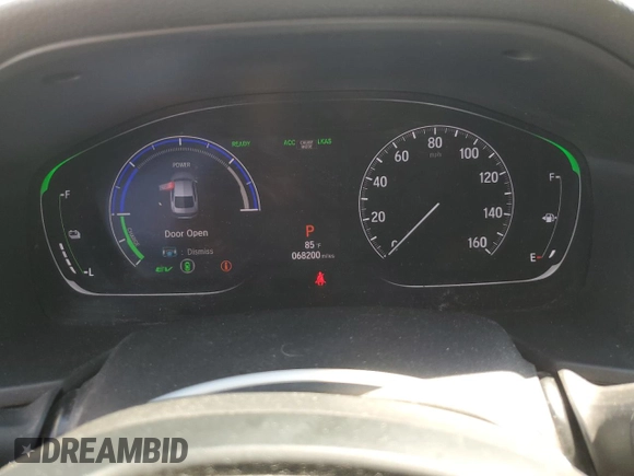 2019 Honda Accord EX-L with VIN 1HGCV3F5XKA015445, listed as a Copart auction lot 54978575 with 68,200 mi miles and Salvage title. Bid and sale history available at DreamBid. Image 9.