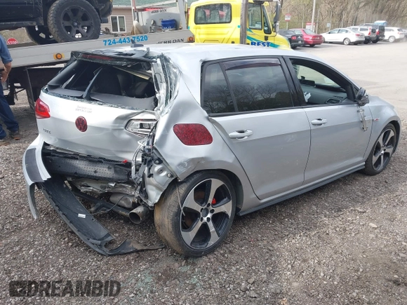 2017 Volkswagen GTI S with VIN 3VW5T7AU8HM020462, listed as a IAAI auction lot 42008909 with 117,073 mi miles and . Bid and sale history available at DreamBid. Image 4.