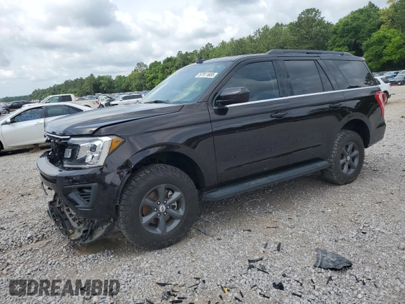 2021 Ford Expedition XLT with VIN 1FMJU1HT0MEA03496, listed as a Copart auction lot 57911685 with 96,462 mi miles and Salvage title. Bid and sale history available at DreamBid. Image 1.