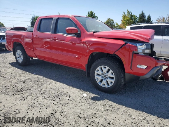 2023 Nissan Frontier SV with VIN 1N6ED1FK8PN612661, listed as a Copart auction lot 69260674 with 23,478 mi miles and Salvage Title. Bid and sale history available at carsss.com. Image 4.