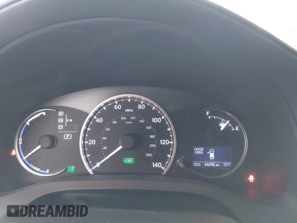 2017 Lexus CT with VIN JTHKD5BH8H2290497, listed as a IAAI auction lot 41934687 with 44,496 mi miles. Bid and sale history available at carsss.com. Image 7.