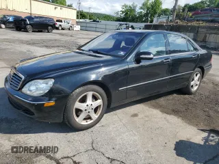2004 Mercedes-Benz S 430 z VIN WDBNG70J84A400969, wystawiony jako Copart lot #60472975 z przebiegiem Nie podano mil oraz Szkoda całkowita • Salvage title. Historia ofert i sprzedaży dostępna na DreamBid. Obrazek 1.