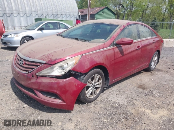 2011 Hyundai Sonata GLS with VIN 5NPEB4AC8BH158737, listed as a IAAI auction lot 42183929 with 221,589 mi miles. Bid and sale history available at carsss.com. Image 2.
