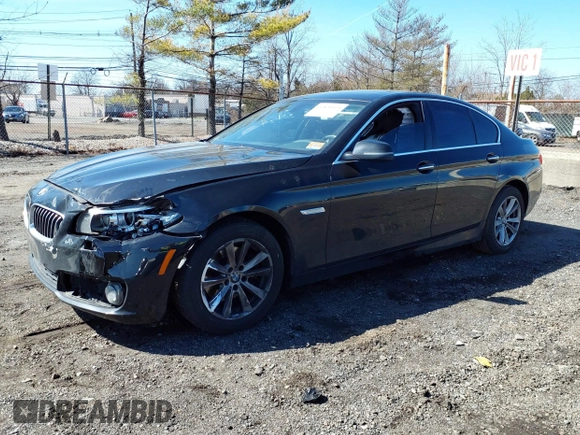 2015 BMW 5 Series 528i xDrive with VIN WBA5A7C50FD621076, listed as a IAAI auction lot 41823319 with 113,631 mi miles and . Bid and sale history available at carsss.com. Image 2.