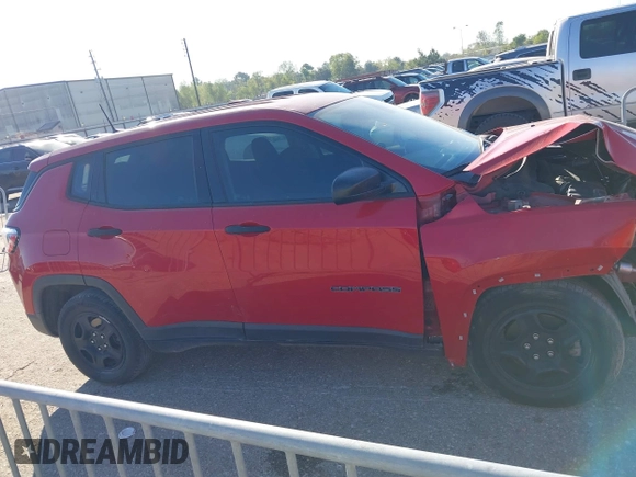 2020 Jeep Compass Sport с VIN 3C4NJCAB2LT121124, выставлен на аукционе IAAI как лот 40804581 с пробегом 133 472 миль миль и . История ставок и продаж доступна на DreamBid. Изображение 14.