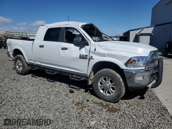 2015 Ram 2500 Laramie with VIN 3C6UR5NL2FG537469, listed as a Copart auction lot 49475205 with 142,745 mi miles and Salvage title. Bid and sale history available at DreamBid. Image 4.