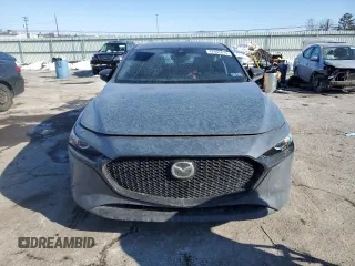 2023 Mazda 3 S Carbon Edition with VIN JM1BPBLM3P1616343, listed as a Copart auction lot 42303815 with 19,557 mi miles and Salvage title. Bid and sale history available at DreamBid. Image 5.