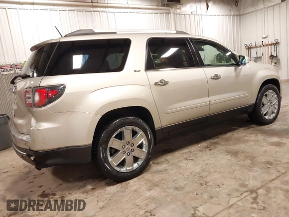 2017 GMC Acadia Limited with VIN 1GKKRSKD9HJ159684, listed as a IAAI auction lot 42658576 with 92,009 mi miles and . Bid and sale history available at DreamBid. Image 4.