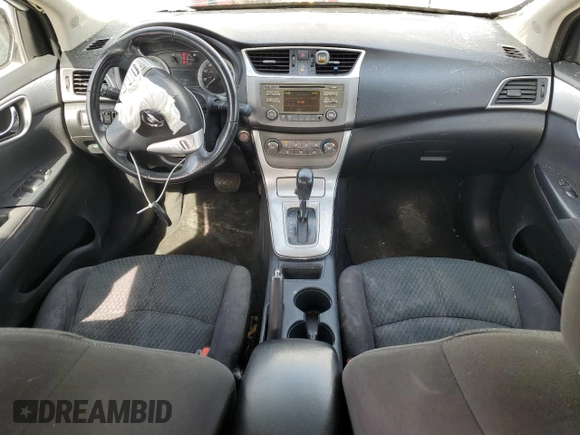 2013 Nissan Sentra SV with VIN 3N1AB7AP1DL666590, listed as a Copart auction lot 48537335 with 171,615 mi miles and Salvage Title. Bid and sale history available at DreamBid. Image 8.