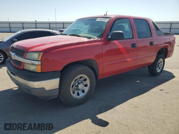 2005 Chevrolet Avalanche Z71 with VIN 3GNEK12Z95G161992, listed as a Copart auction lot 64653804 with 249,667 mi miles and Salvage Title. Bid and sale history available at carsss.com. Image 1.